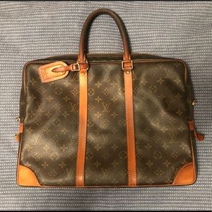 Vintage Louis Vuitton laptop briefcase